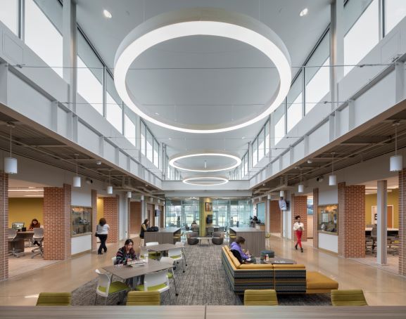 interior of Founders Hall